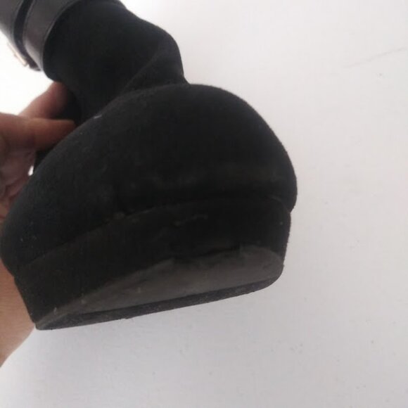 Metaphor women's size 7 1/2 black high heel ankle boots - Picture 12 of 16